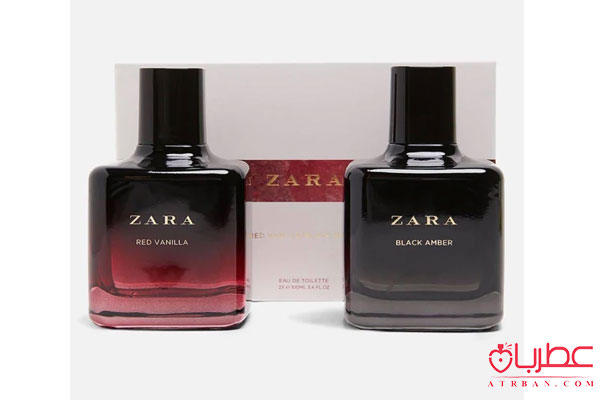 عطر ادکلن زارا رد وانیلا و بلک امبر-دوقلو 