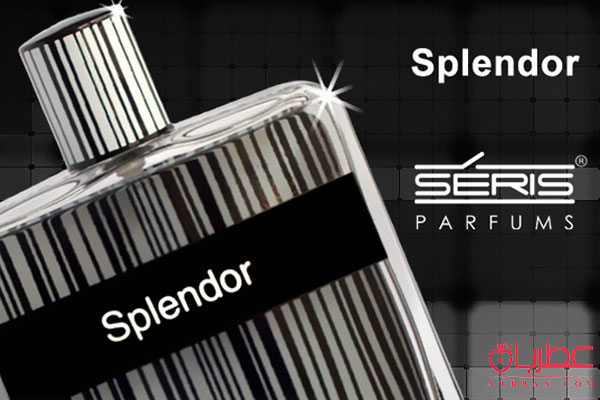 عطر سریس اسپلندور بلک (مشکی)، ادو پرفیوم بلک مردانه، seris splendor Black EDP